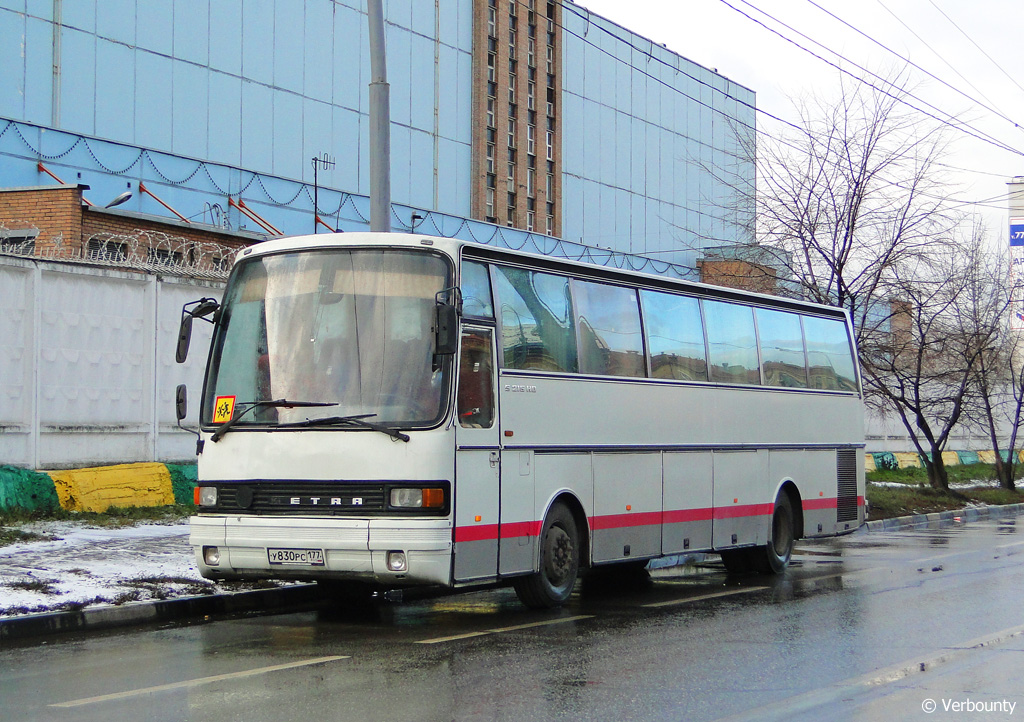Moscow, Setra S215HD №: У 830 РС 177