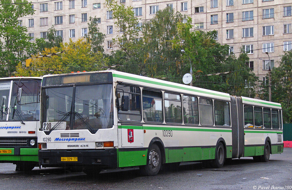 Moscow, Ikarus 435.17 # 10290