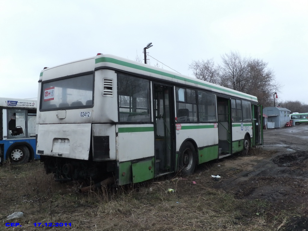 Moscow, Ikarus 415.33 # 02412