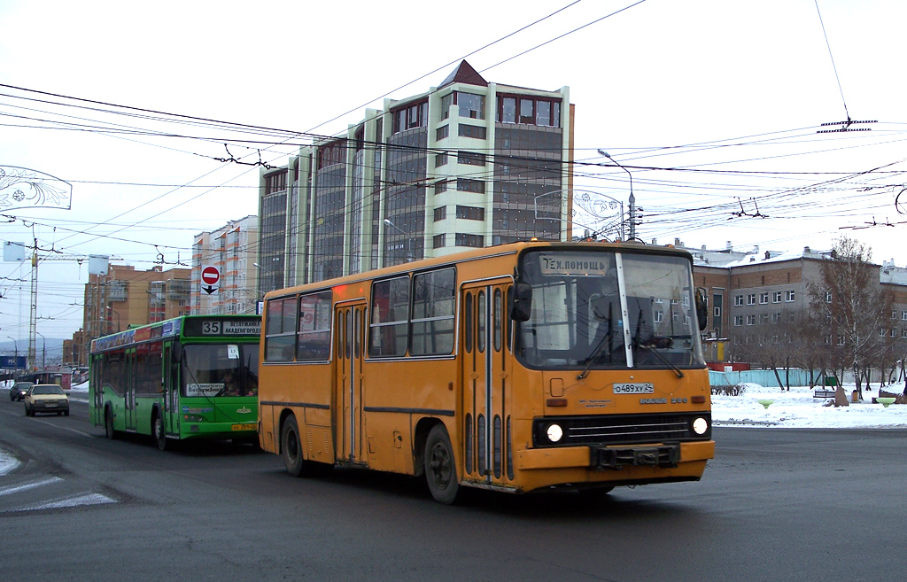 Krasnoyarsk, Ikarus 280.33 # О 489 ХУ 24