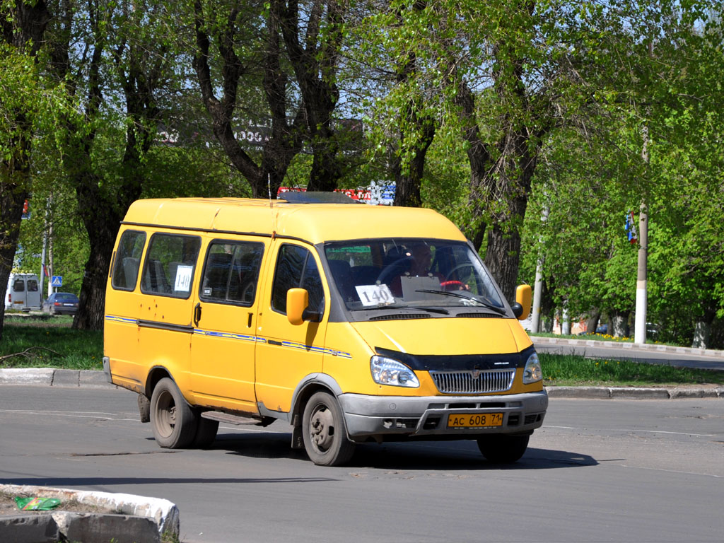 Novomoskovsk, GAZ-3221* № АС 608 71