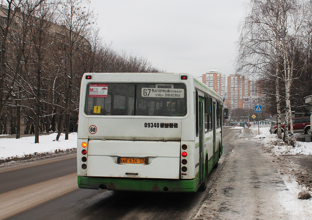 Moscow, LiAZ-5256.25 No. 09340