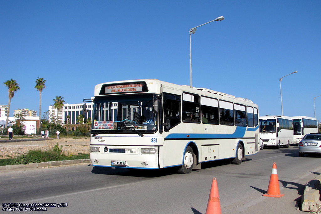 Antalya, Güleryüz Cobra GM-220 № 231