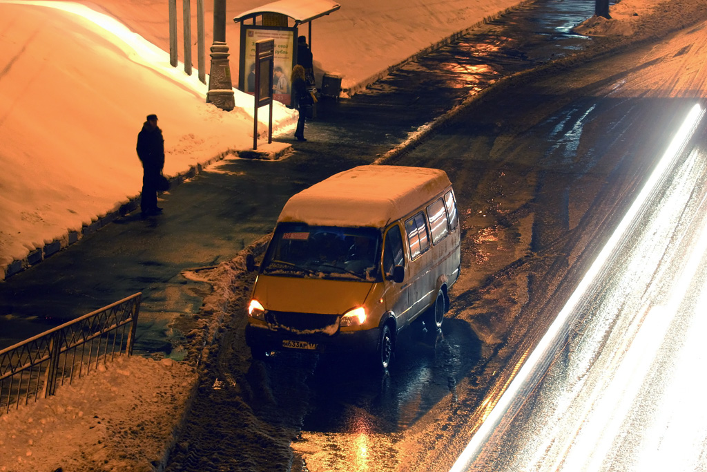 Moscow, GAZ-3221* № Н 633 АР 177