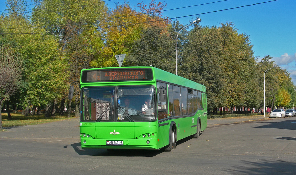 Бабруйск, МАЗ-103.465 № 267