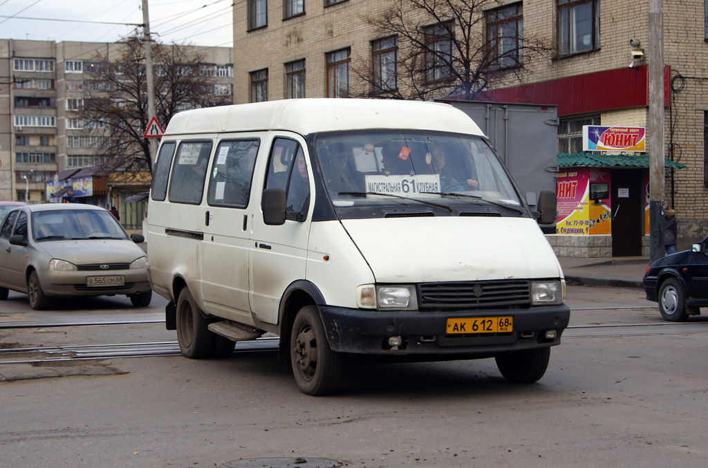 Тамбов, ГАЗ-3221* № АК 612 68