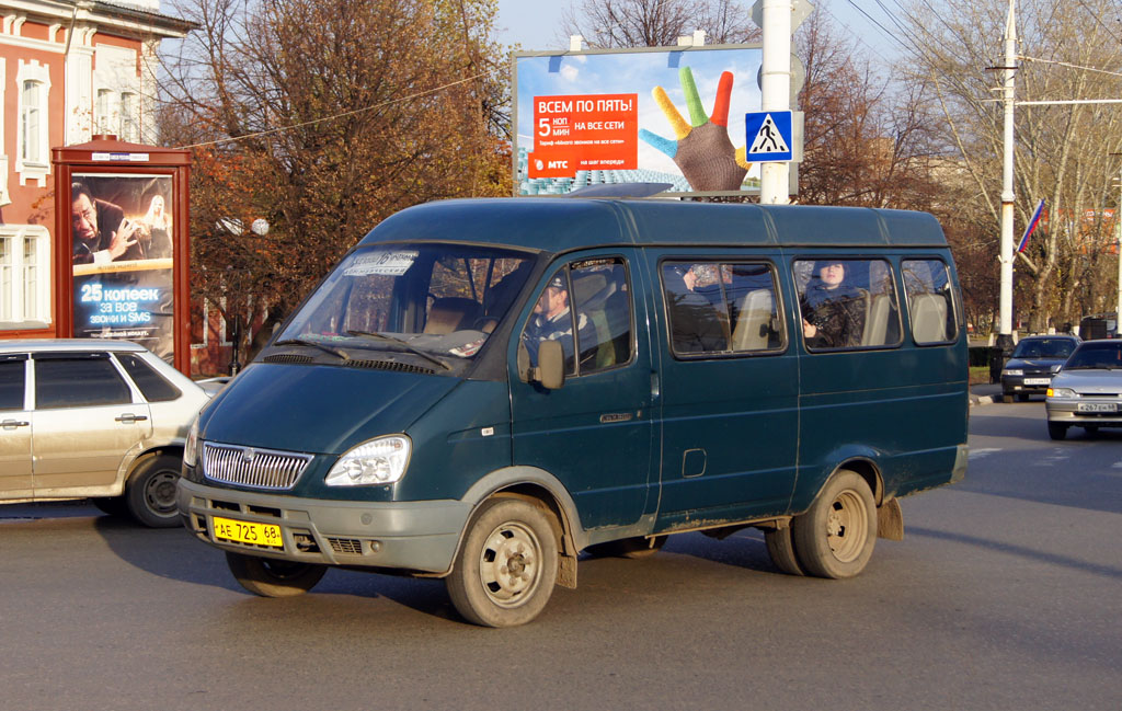 Tambov, GAZ-322132 No. АЕ 725 68