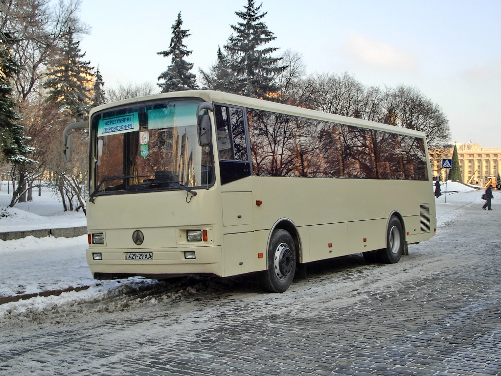 Kharkiv, ЛАЗ-4207JT "Лайнер-10" # 429-29 ХА