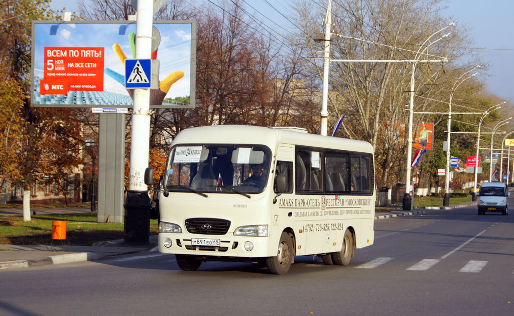 Tambov, Hyundai County SWB (РЗГА) # М 891 ЕО 68