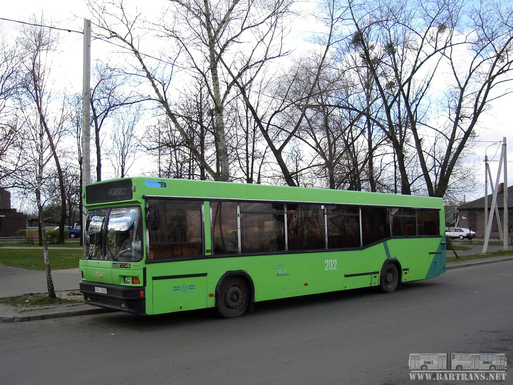 Бобруйск, МАЗ-104.031 № 202