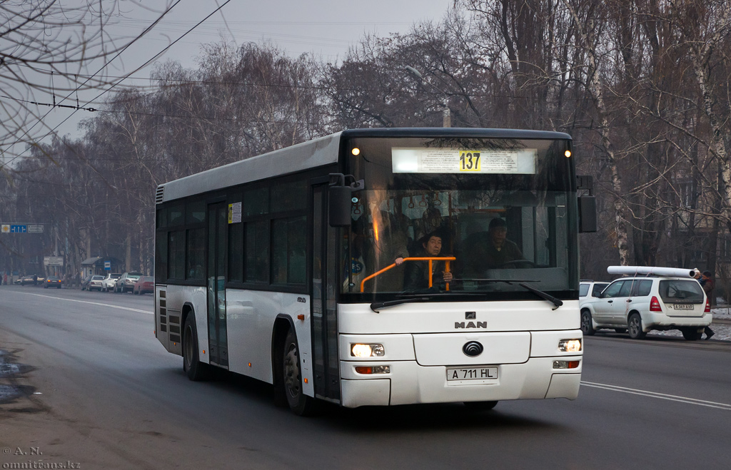 Almaty, Yutong ZK6118HGA № A 711 HL