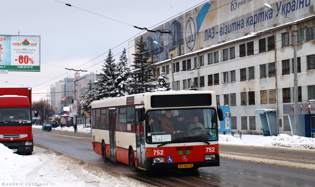 Lviv, Mercedes-Benz O405N # ВС 3267 АА