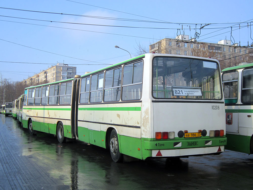 Moskva, Ikarus 280.33M č. 10206