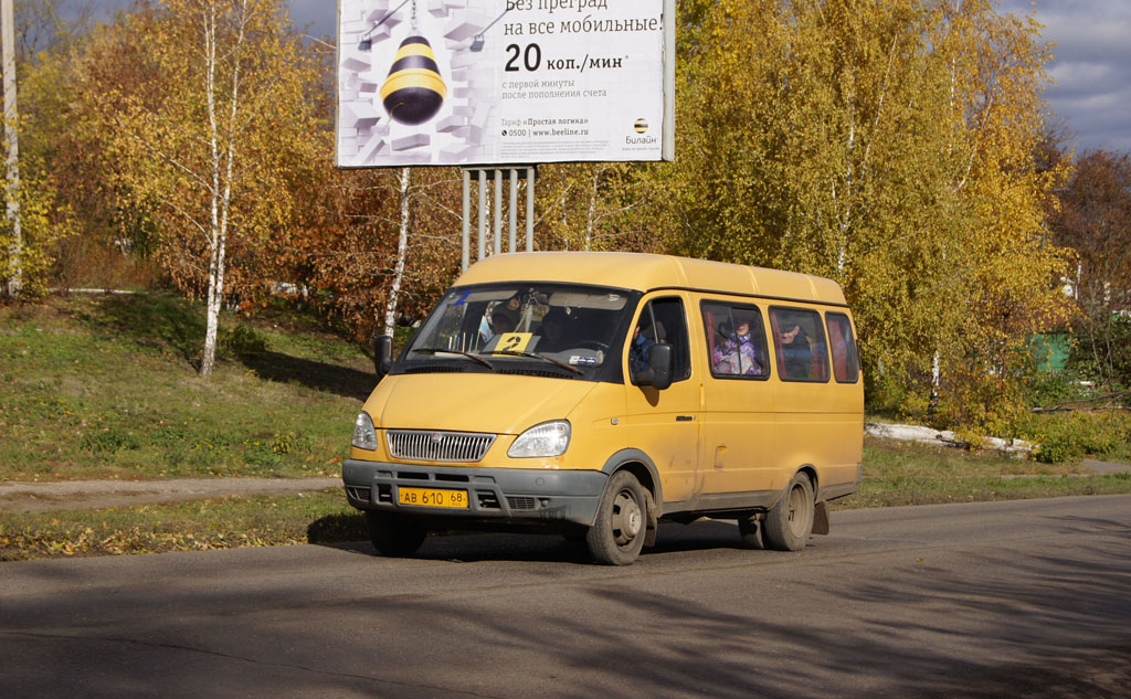 Morshansk, GAZ-3221* No. АВ 610 68