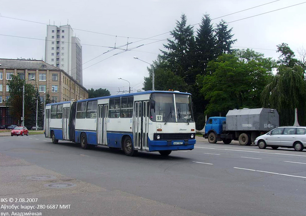 Minsk, Ikarus 280.33 # 031313