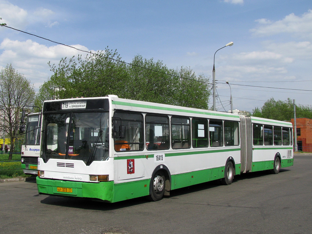 Moscow, Ikarus 435.17 № 16415