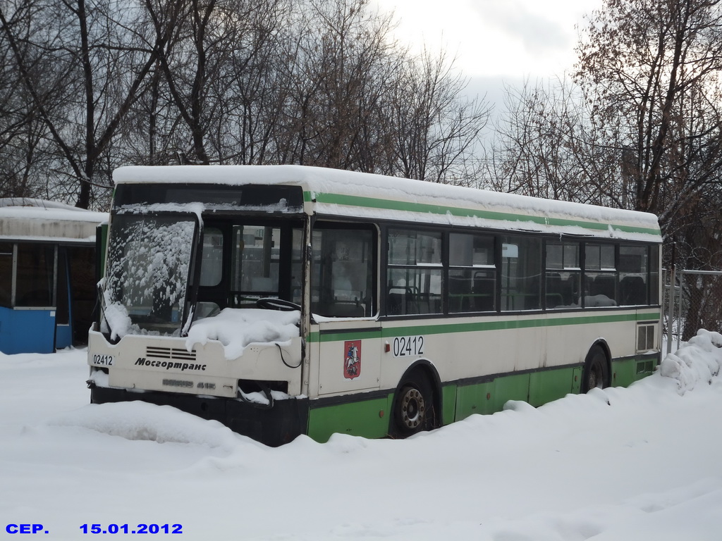 Moscow, Ikarus 415.33 # 02412