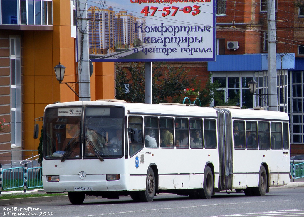 Saransk, Mercedes-Benz O345 G nr. Е 993 НК 13