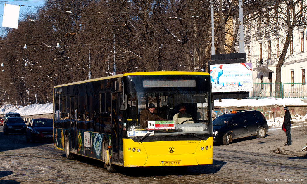 Lviv, LAZ A191F0 # ВС 3147 АА
