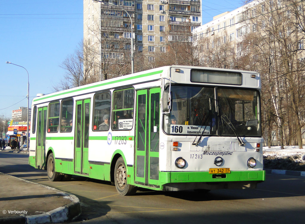 Moscow, LiAZ-5256.25 № 17283