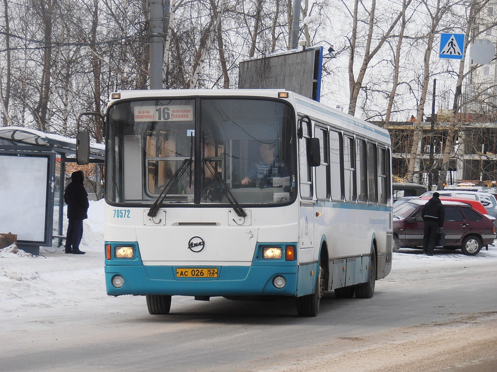 Nizhny Novgorod, LiAZ-5256.26 Nr. 70572