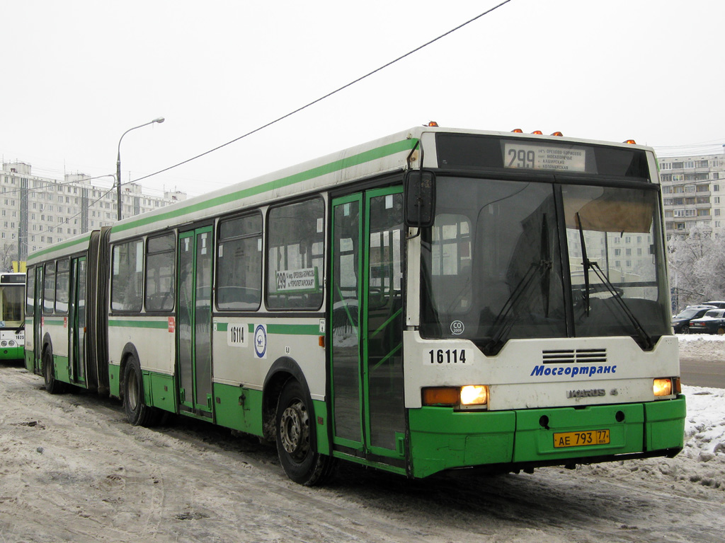 Moscow, Ikarus 435.17 # 16114