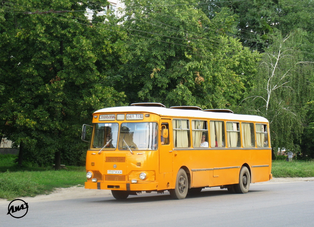 Bilya Tserkva, LiAZ-677М # 7707 КХН