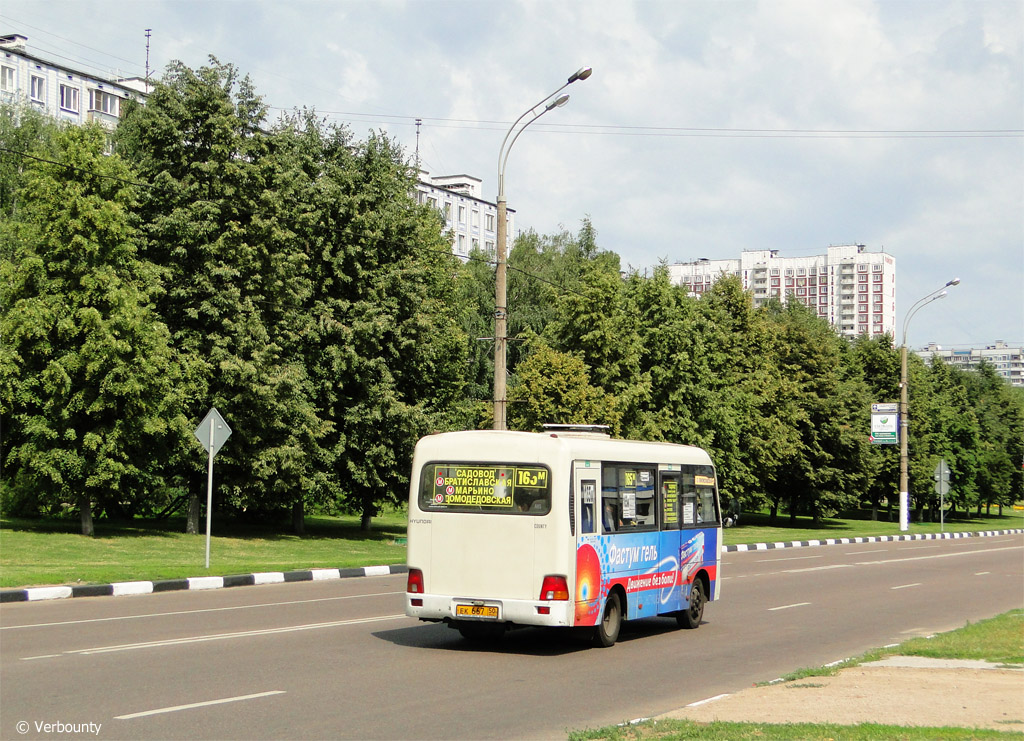 Moscow region, other buses, Hyundai County SWB (РЗГА) # ЕК 667 50