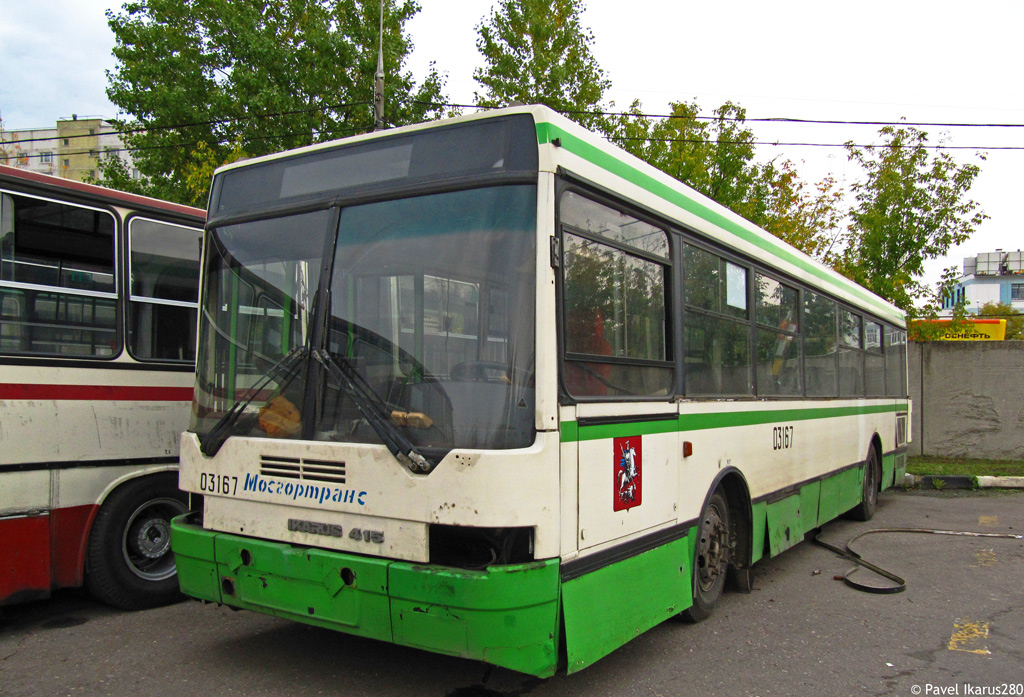 Moscow, Ikarus 415.33 # 03167