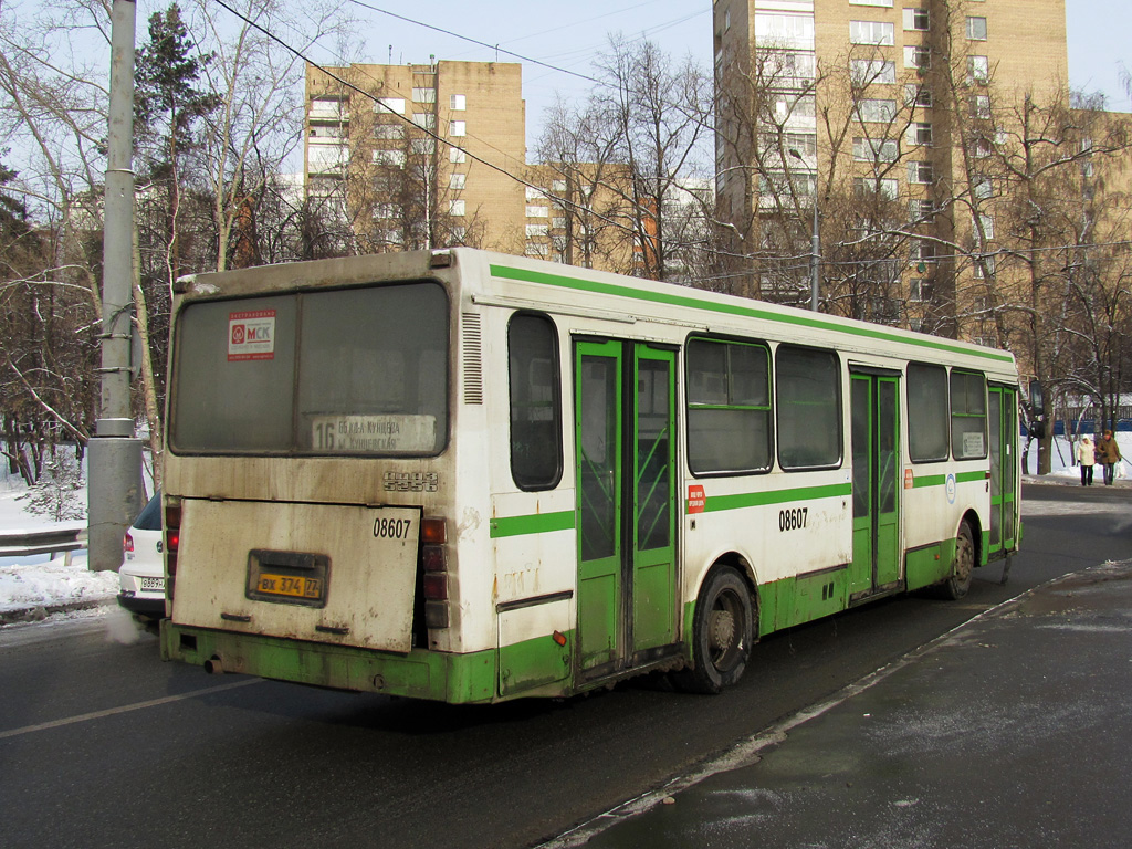 Moscow, LiAZ-5256.25 nr. 08607