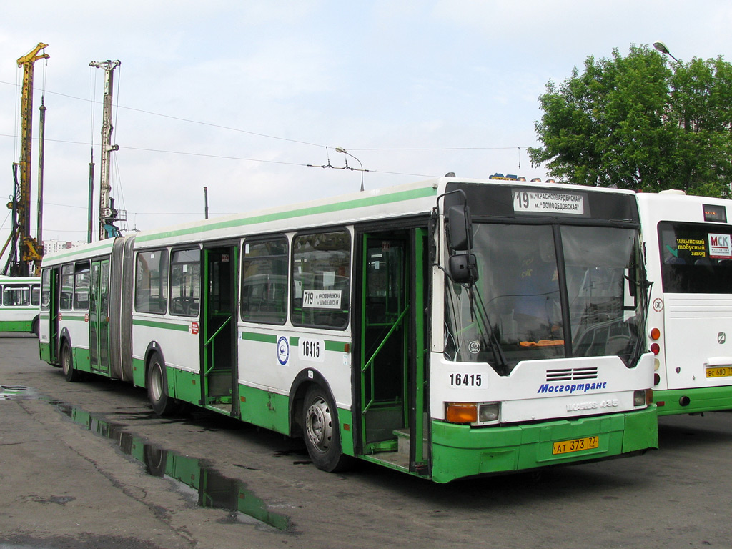 Moscow, Ikarus 435.17 # 16415