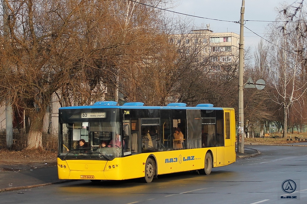 Киев, ЛАЗ A183D1 № 7144