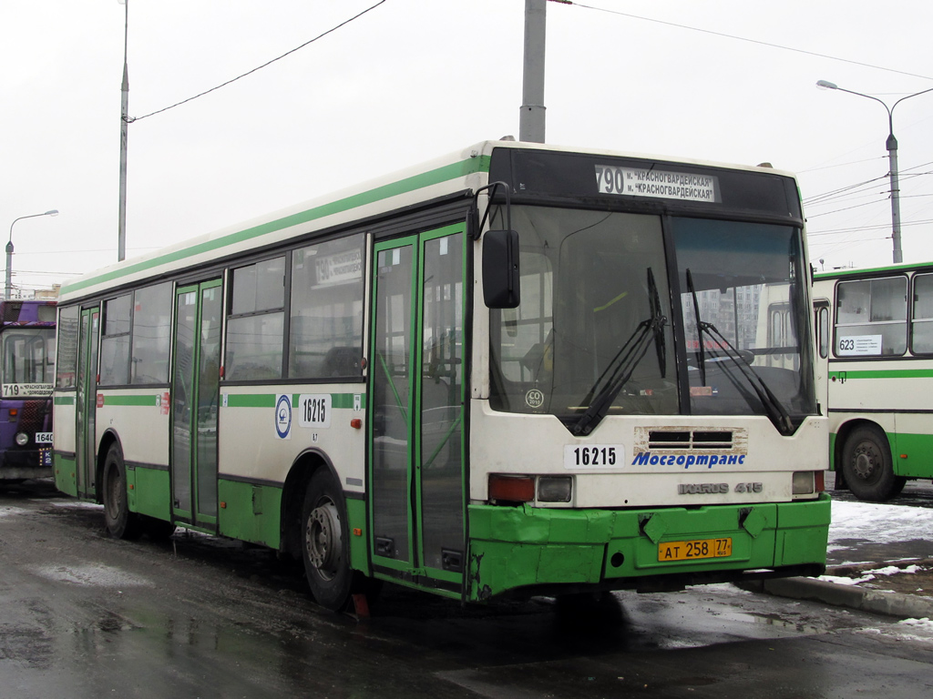 Moscow, Ikarus 415.33 # 16215