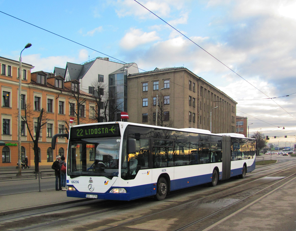 Riga, Mercedes-Benz O530 Citaro G nr. 66236