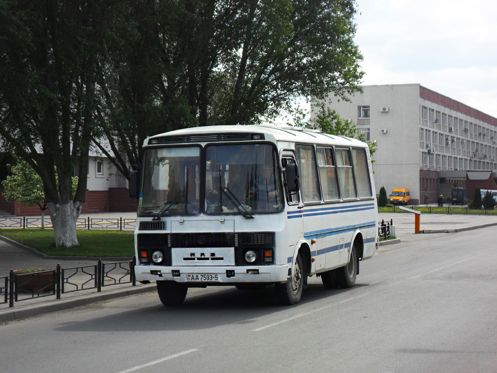 Soligorsk, PAZ-3205* nr. АА 7593-5