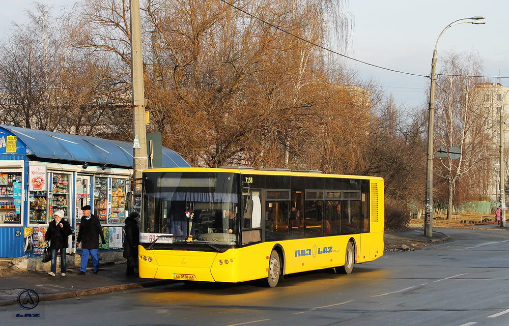 Киев, ЛАЗ A183D1 № 7158