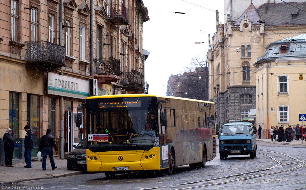 Lviv, LAZ A191F0 No. ВС 5518 СІ
