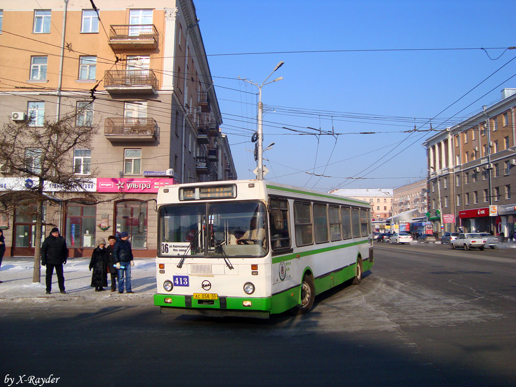 Омск, ЛиАЗ-5256.45 № 413