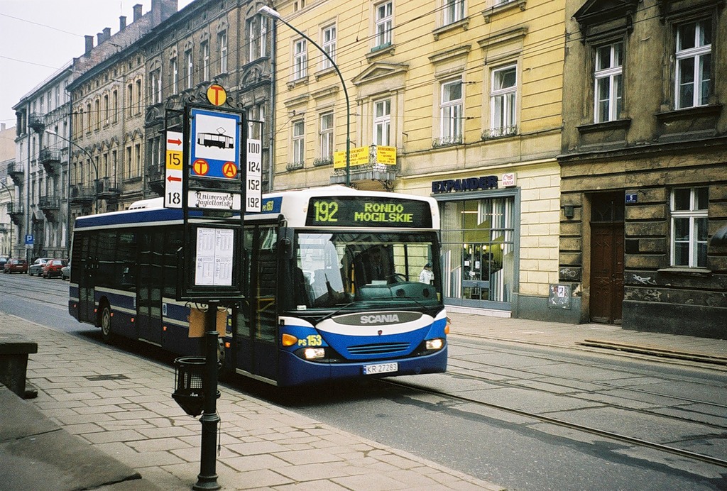 Cracow, Scania OmniCity CN94UB 4X2EB №: PS153