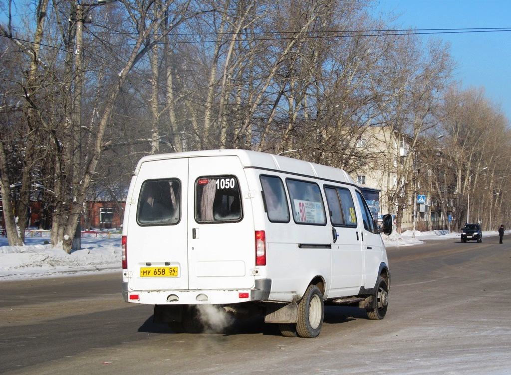 Novosibirsk, GAZ-322132 č. МУ 658 54