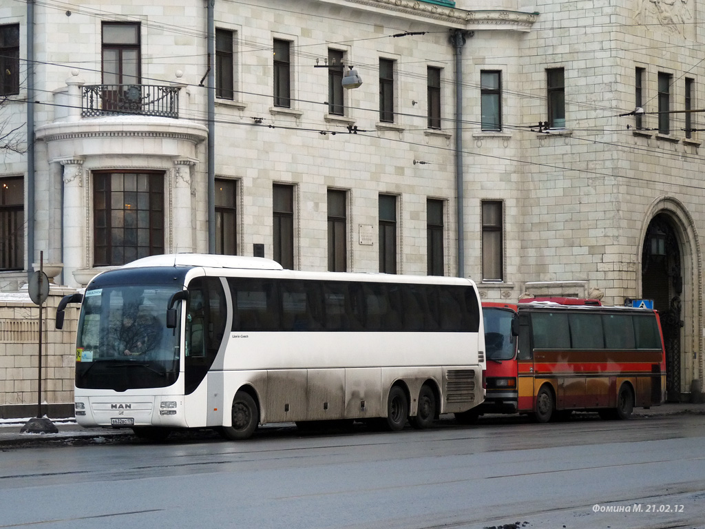 Saint Petersburg, MAN R08 Lion's Top Coach RHC444 č. В 632 ВС 178