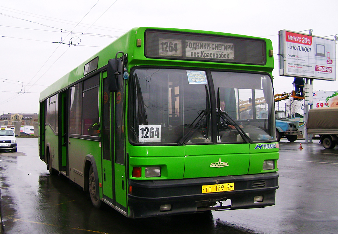 Новосибирск, МАЗ-104.021 № ТТ 129 54