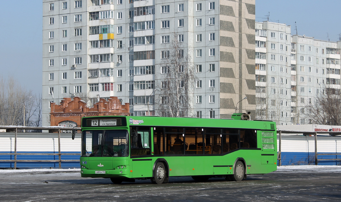 Krasnoyarsk, MAZ-103.476 nr. С 680 ЕН 124