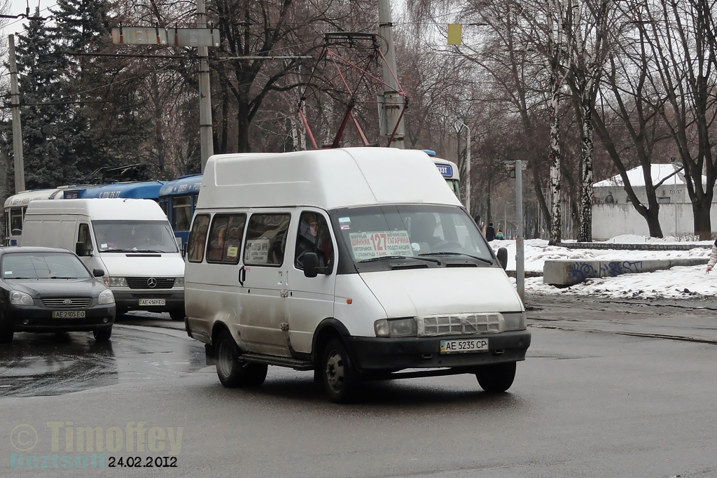 Dnipro, GAZ-322130 # АЕ 5235 СР