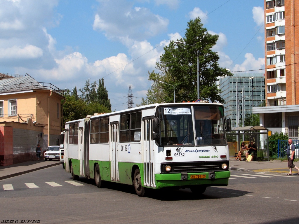 Moscow, Ikarus 280.33M № 06182