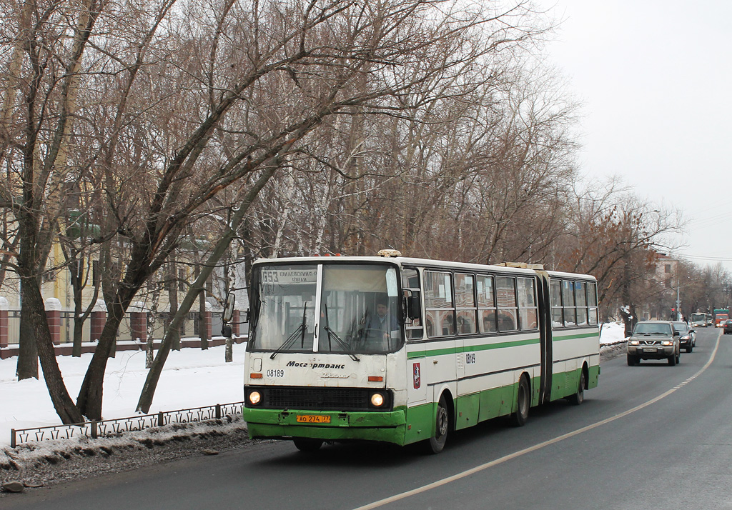 Moscow, Ikarus 280.33M №: 08189
