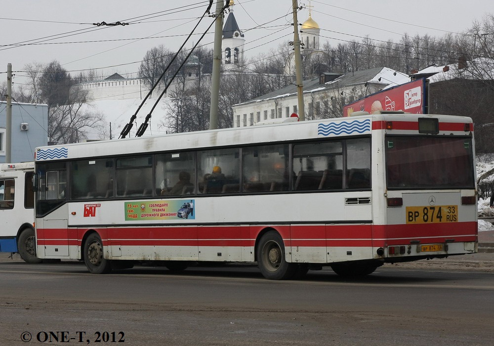 Vladimir, Mercedes-Benz O407 nr. ВР 874 33