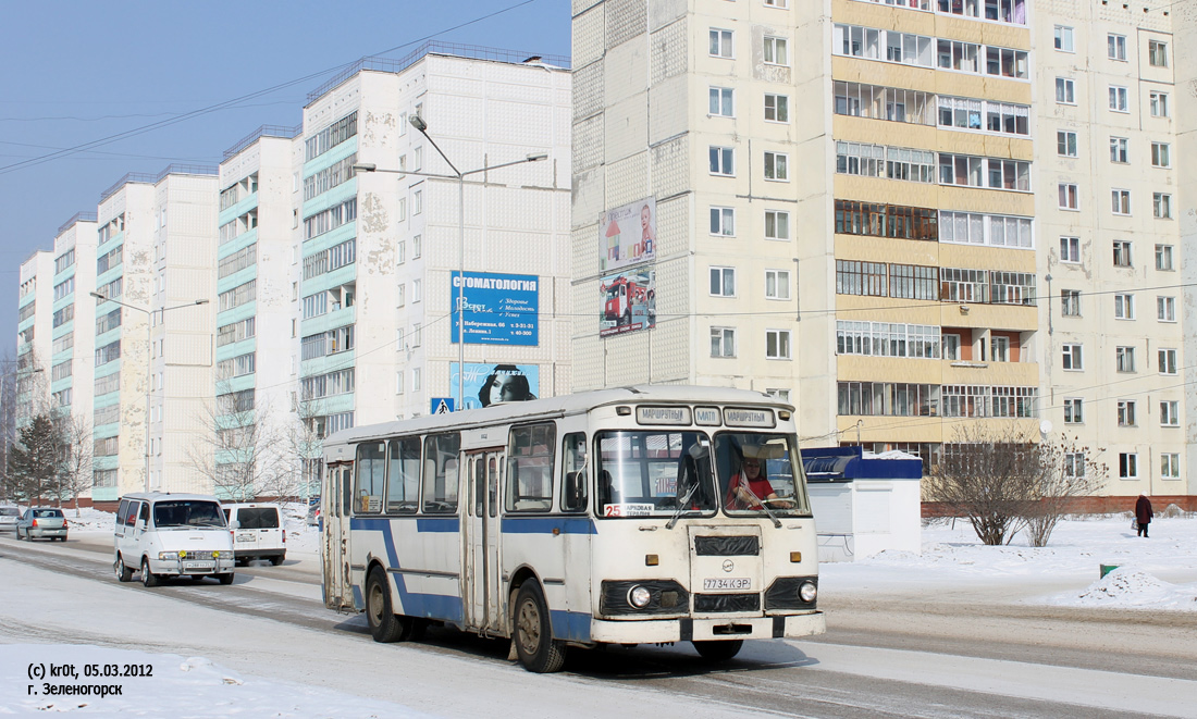 Zelenogorsk, LiAZ-677 (ToAZ-677) # 7734 КЭР