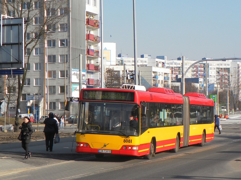 Wrocław, Volvo 7000A # 8081