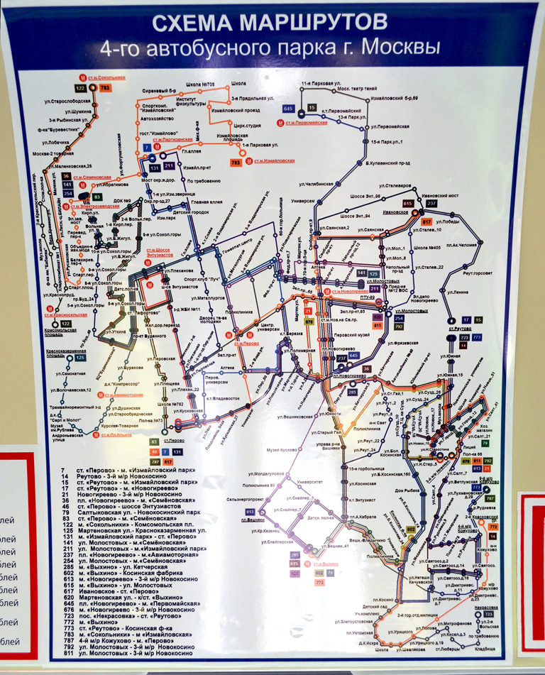 Moskova — Maps; Maps routes